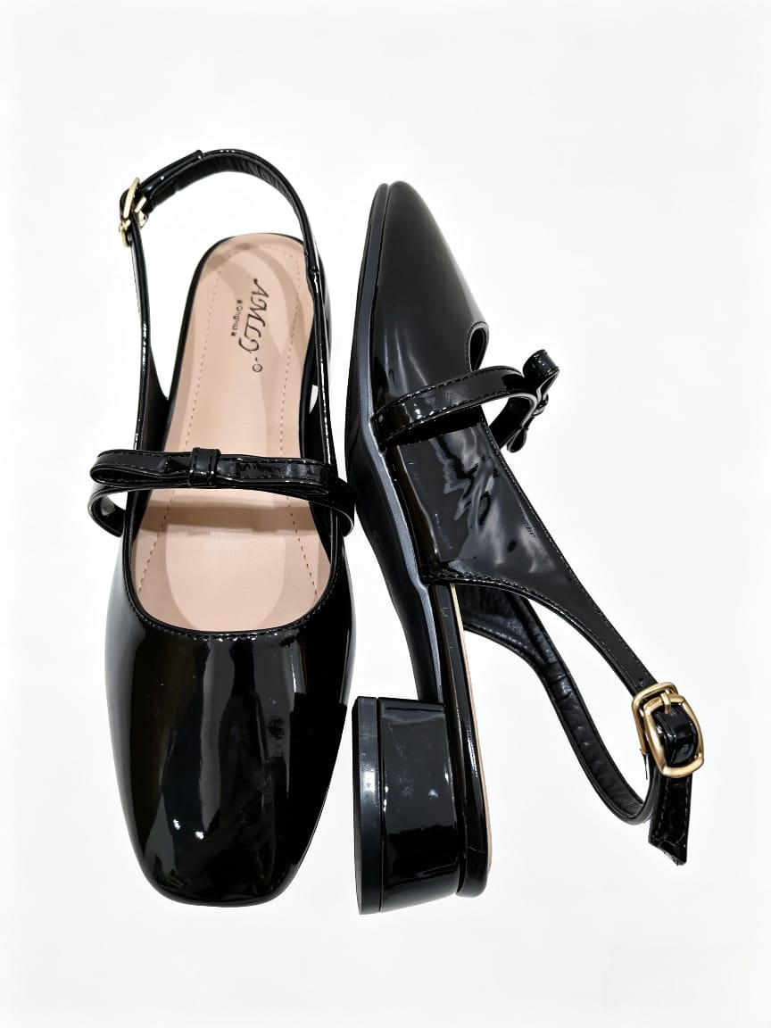 Amlee Women Patent Leather Classic Pumps