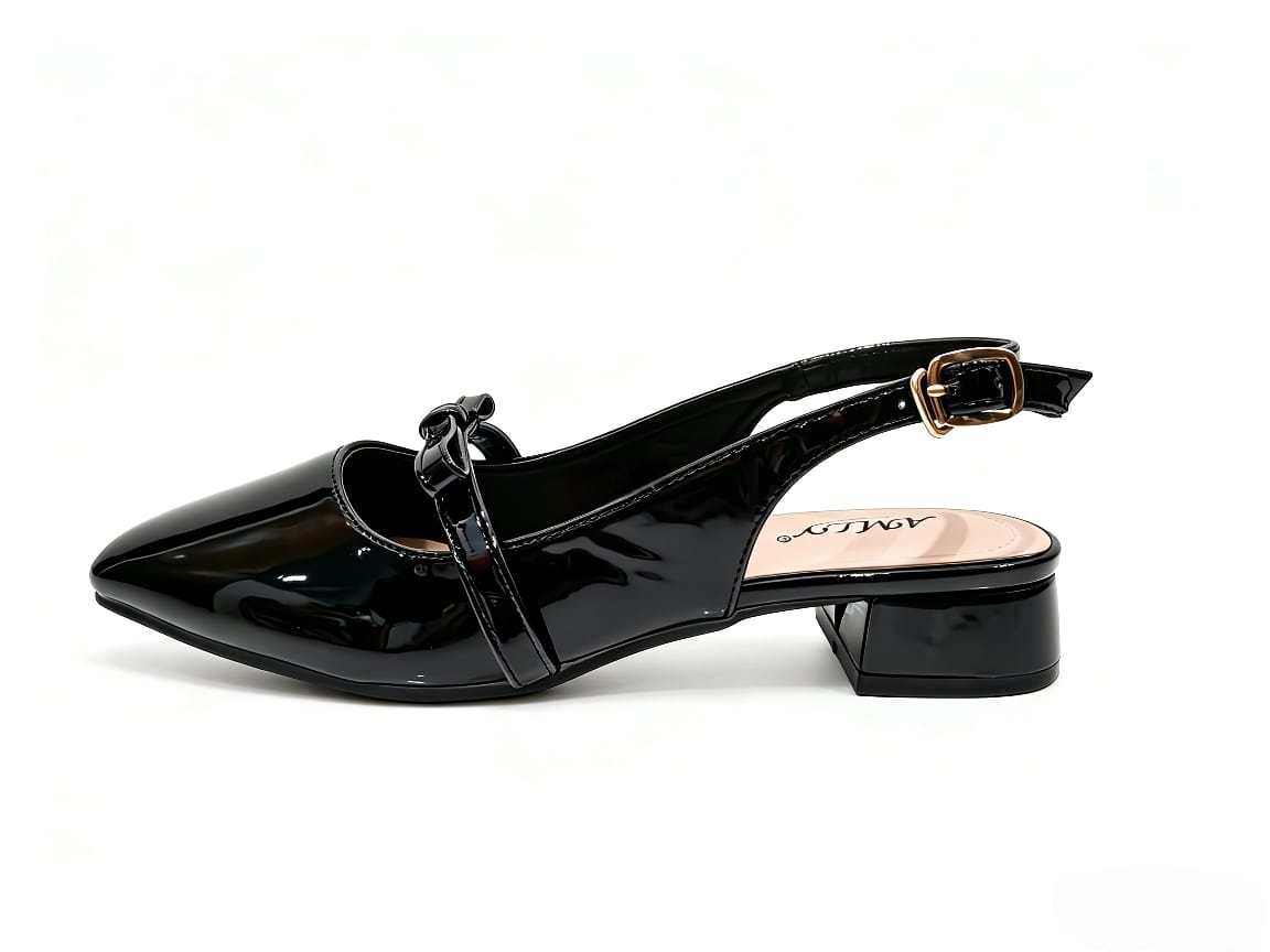 Amlee Women Patent Leather Classic Pumps