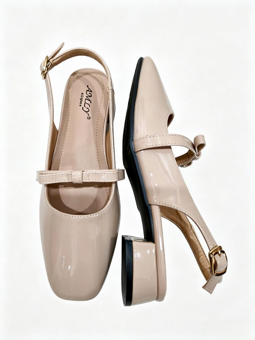 Amlee Women Patent Leather Classic Pumps