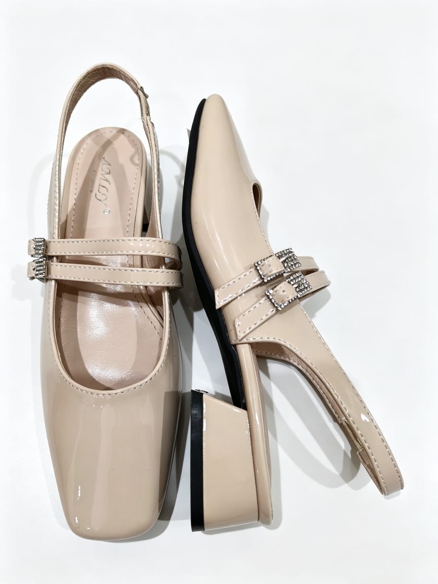 Amlee Women Classic Patent Leather Pumps