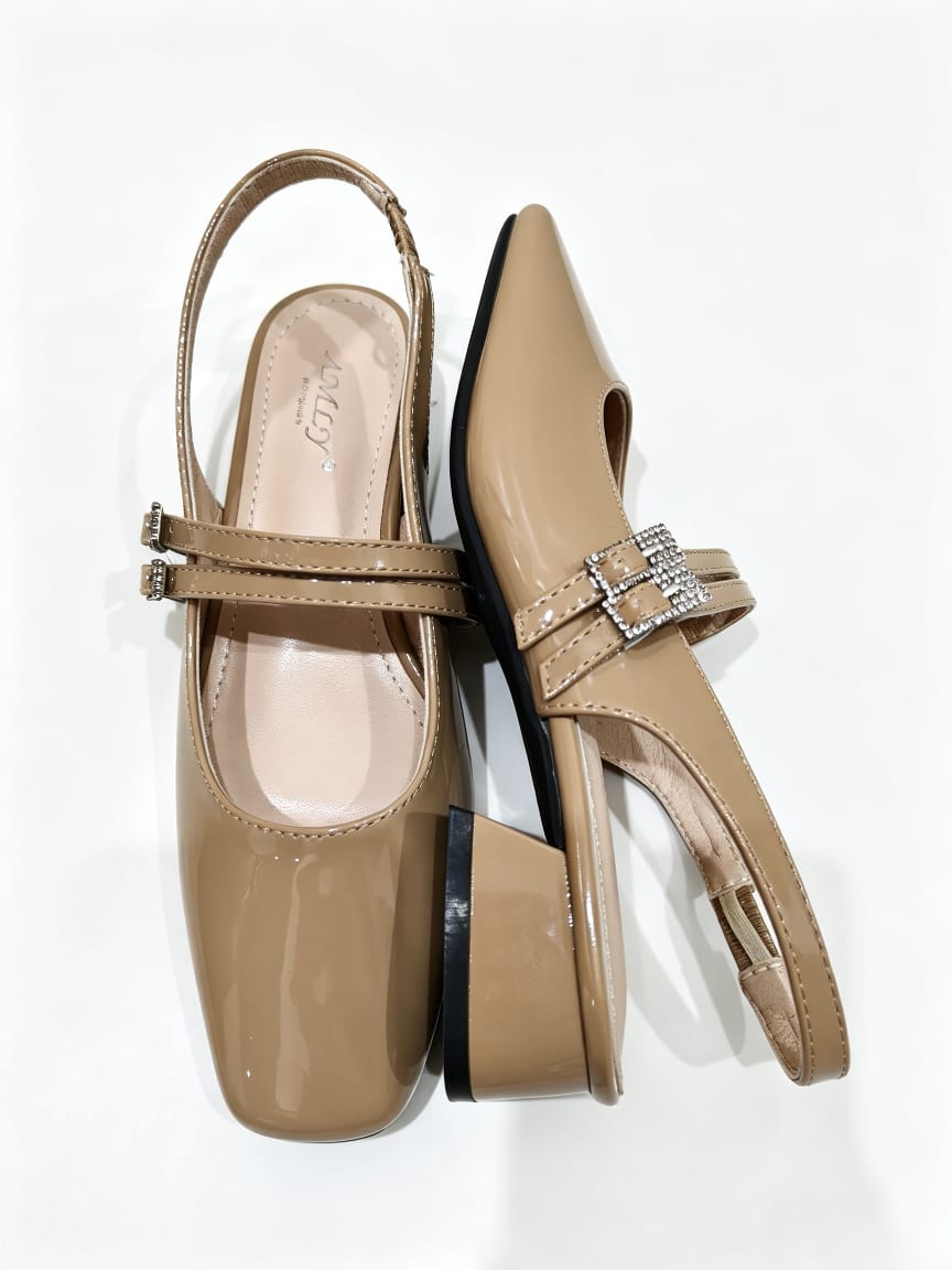 Amlee Women Classic Patent Leather Pumps