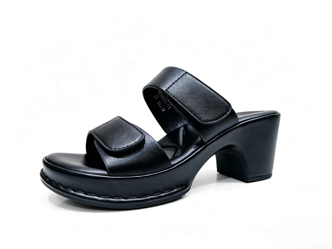 Amlee Women's Comfort Block Heels with Soft Cushion Insole