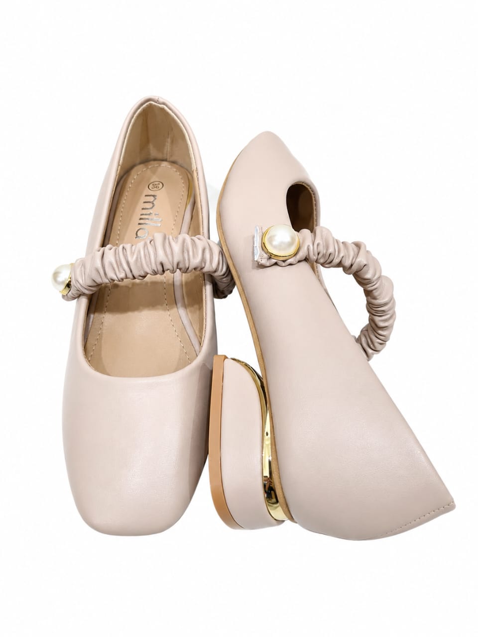 Amlee Women's Classic Low Heel Pumps