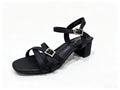 Amlee Women's Minimalist Block Heel Sandals