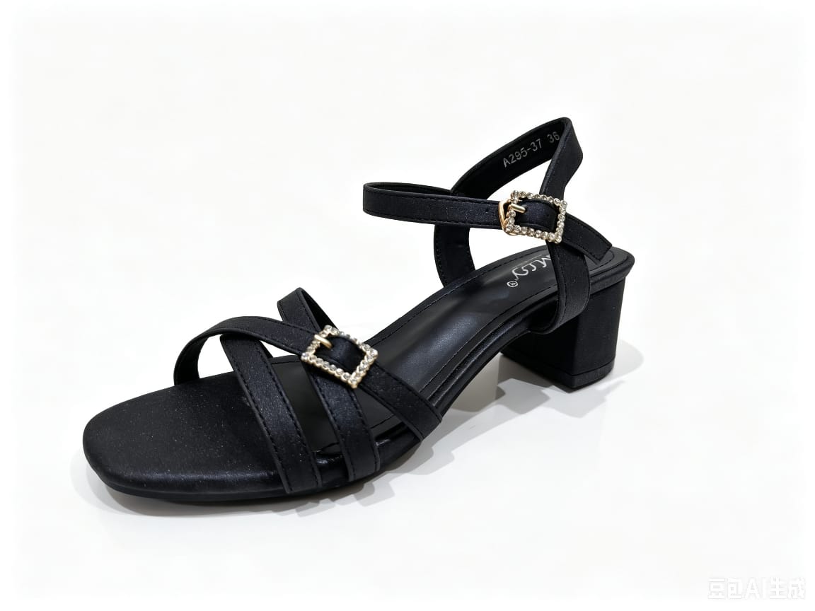 Amlee Women's Minimalist Block Heel Sandals