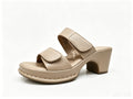 Amlee Women's Comfort Block Heels with Soft Cushion Insole